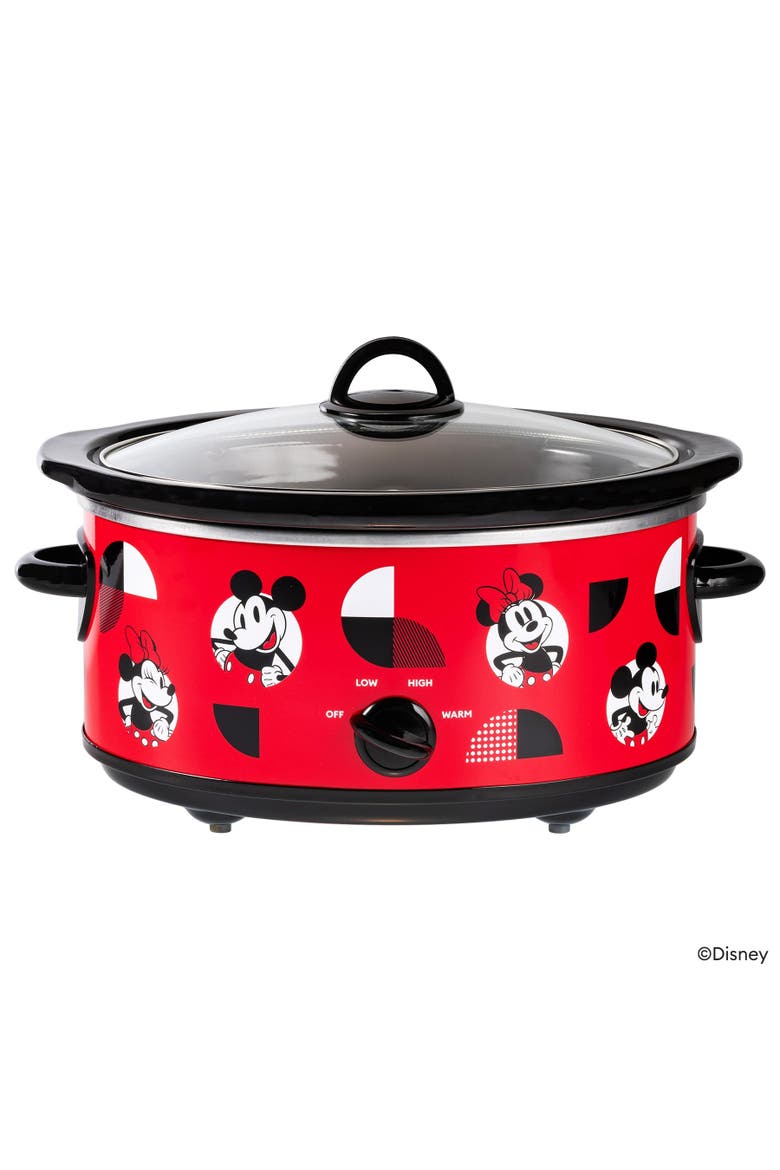 Disney Mickey and Minnie 5Qt Slow Cooker, Alternate, color, None