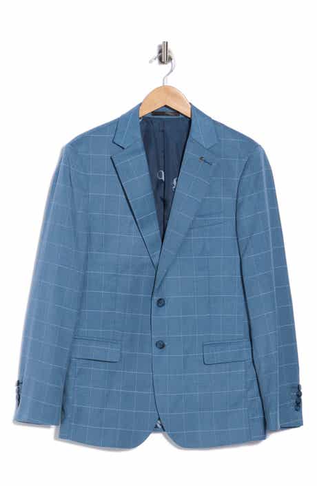 Windowpane Check Sport Coat