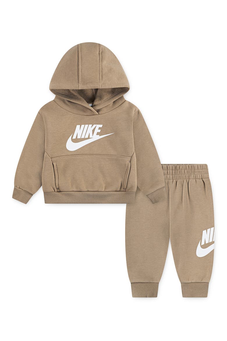 Club Fleece Hoodie & Joggers Set, Main, color, HEMP