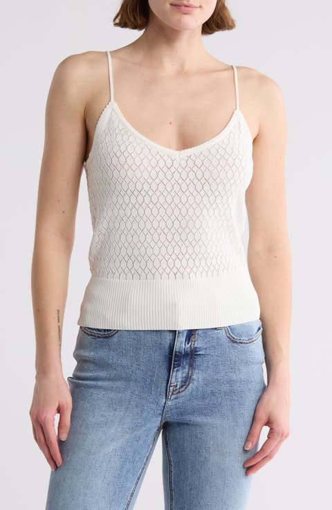 Rosalee Diamond Knit Camisole
