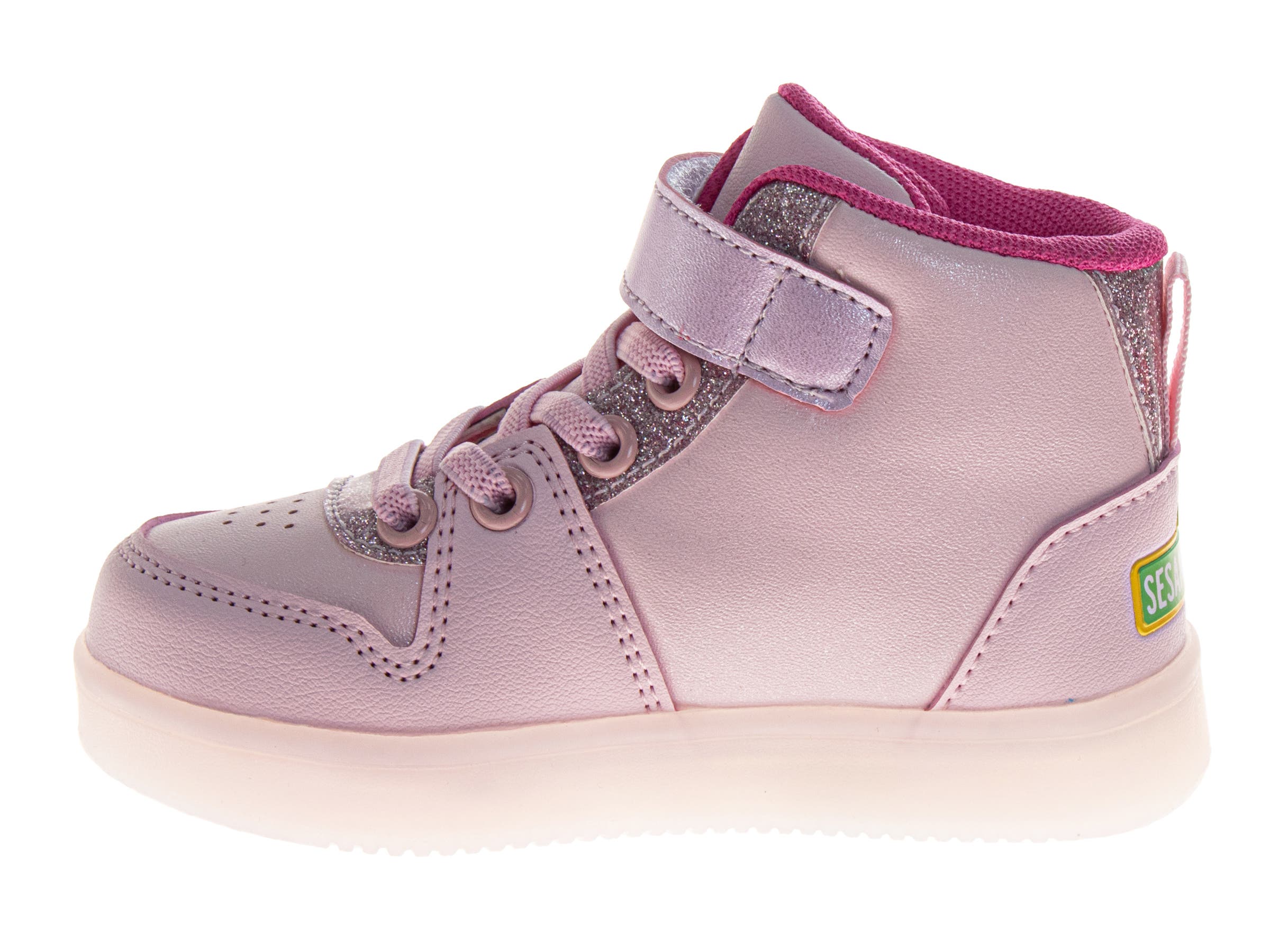 High Top Sneakers, Alternate, color, Pink