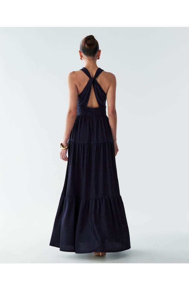 BWLDR Brooks Maxi Dress, Alternate, color, Navy Blue