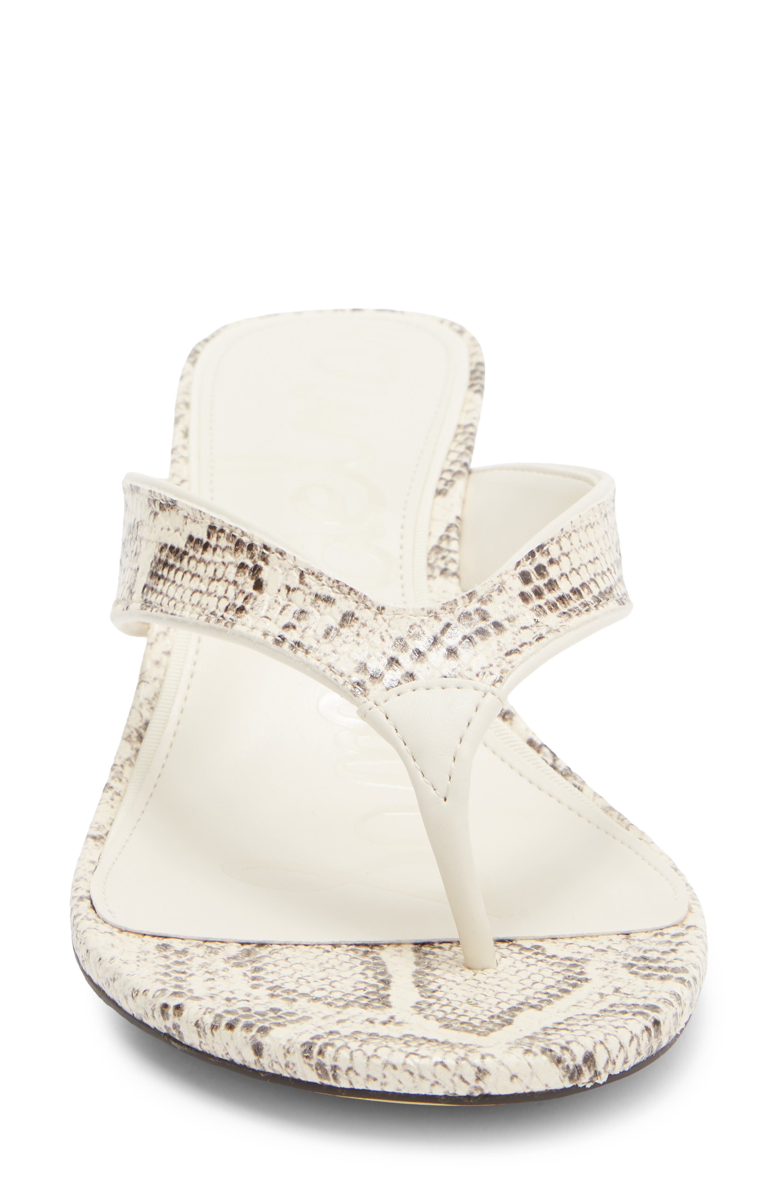 Amie Kitten Heel Flip Flop, Alternate, color, IVORY