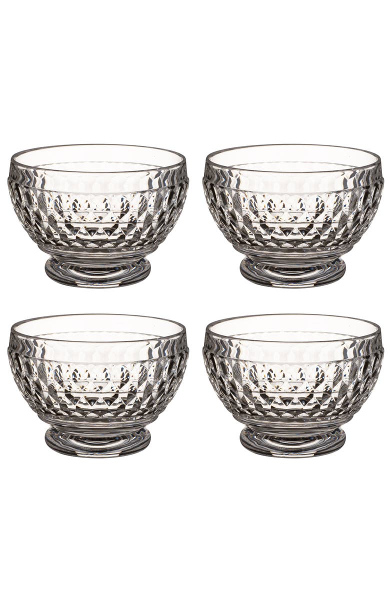Villeroy & Boch Boston Set of 4 Individual Bowl, Alternate, color, Clear
