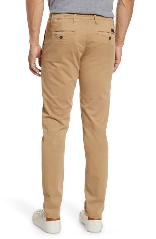 Ag Jamison Slim Straight Leg Pants In Porter Tan