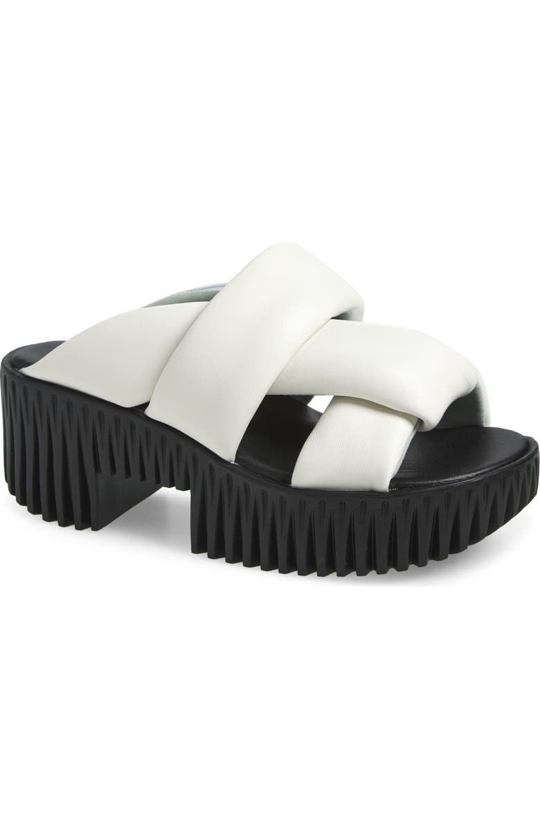 4CCCCEES Plia Semo Platform Sandal, Main, color, White