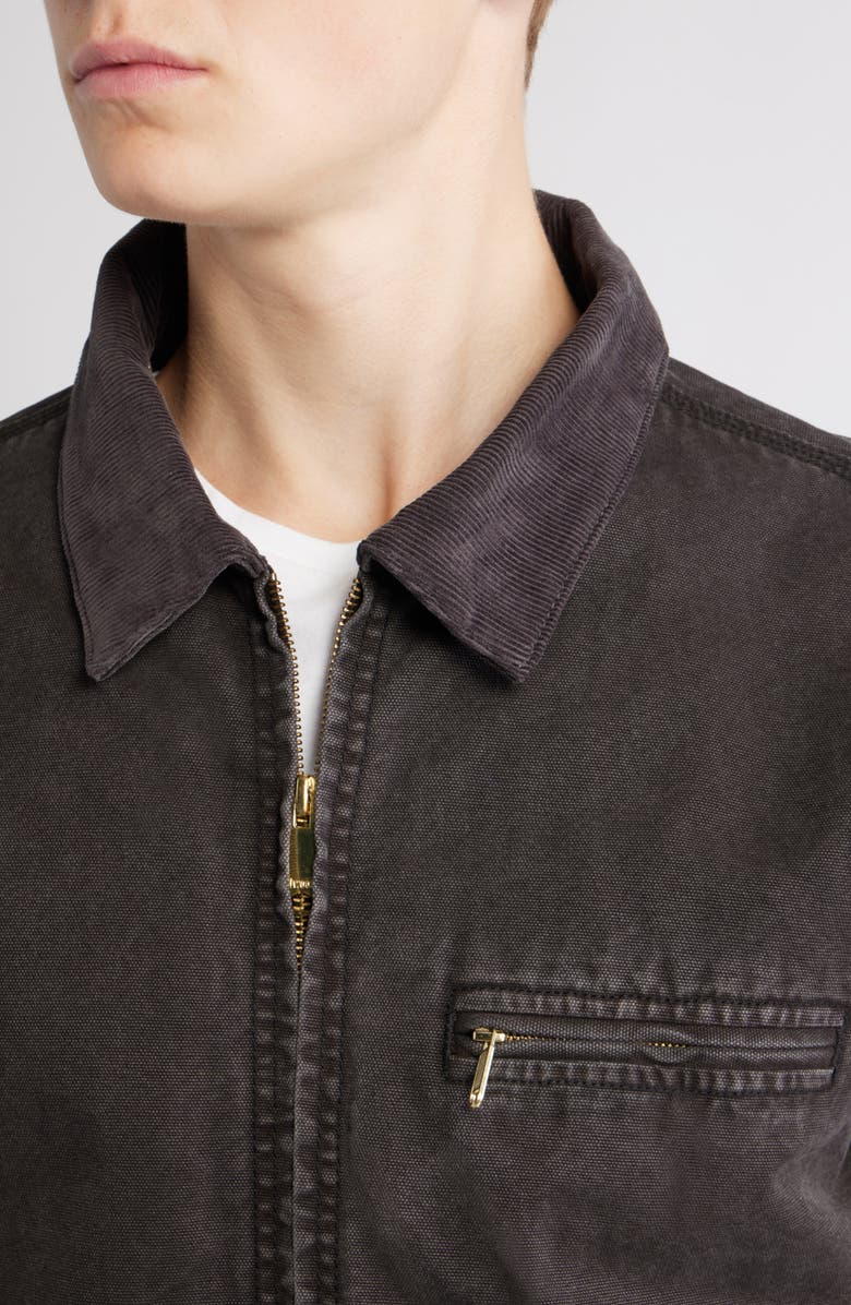 Elwood Petrol Canvas Jacket, Alternate, color, Black