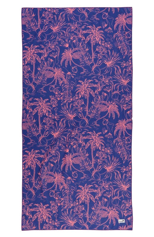 Boardies Palm Tree Towel in Blue 