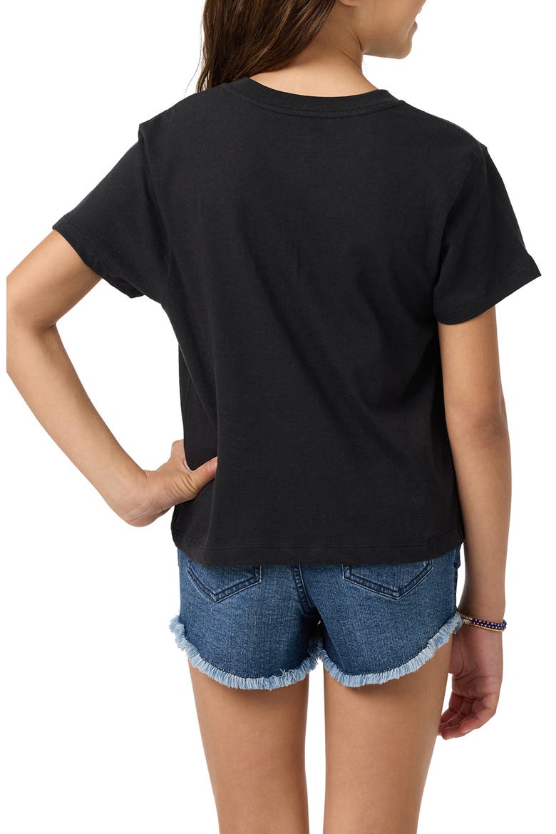 Kids' Starry Willa Skimmer Graphic T-Shirt, Alternate, color, BLACK