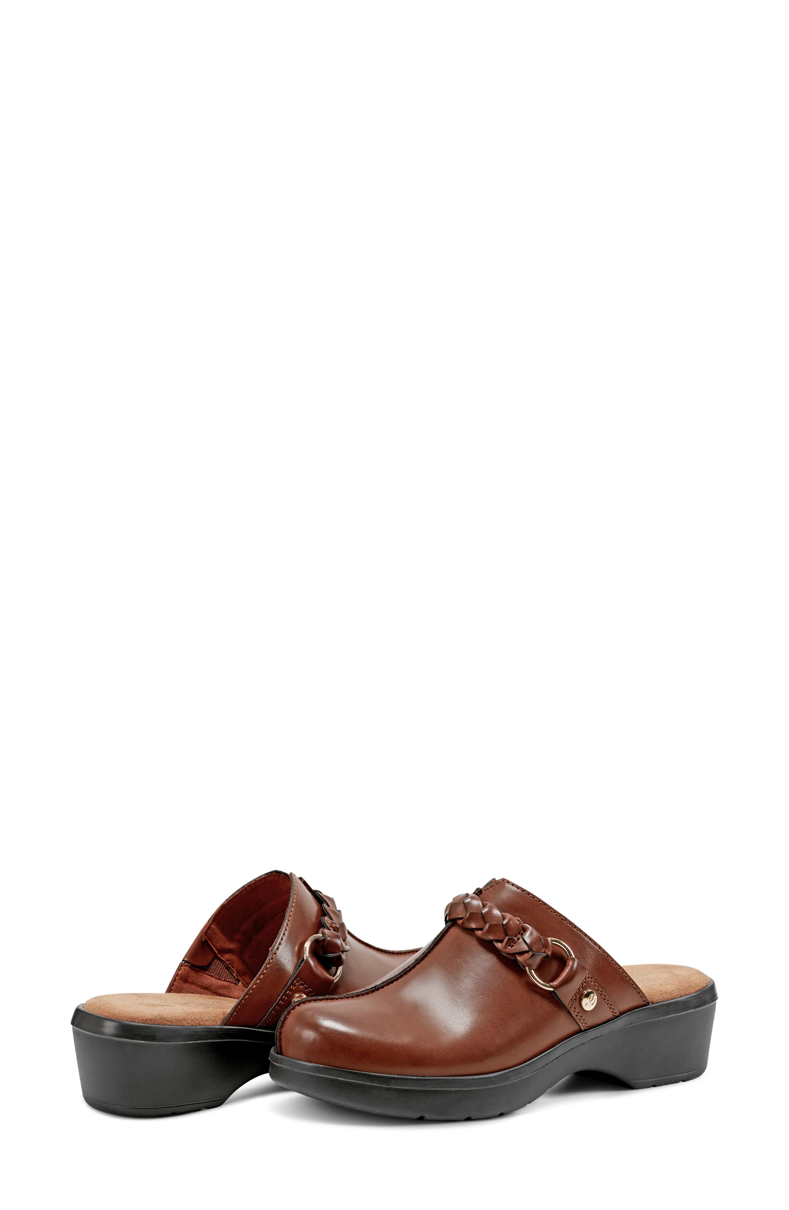 Paxton Clog, Alternate, color, COGNAC