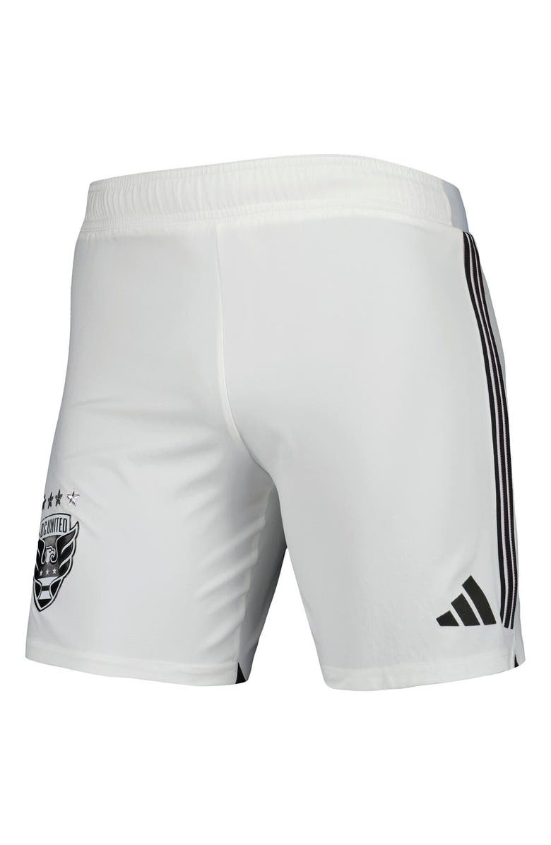 adidas Men's adidas White D.C. United 2023 Away AEROREADY Authentic Shorts, Alternate, color, 