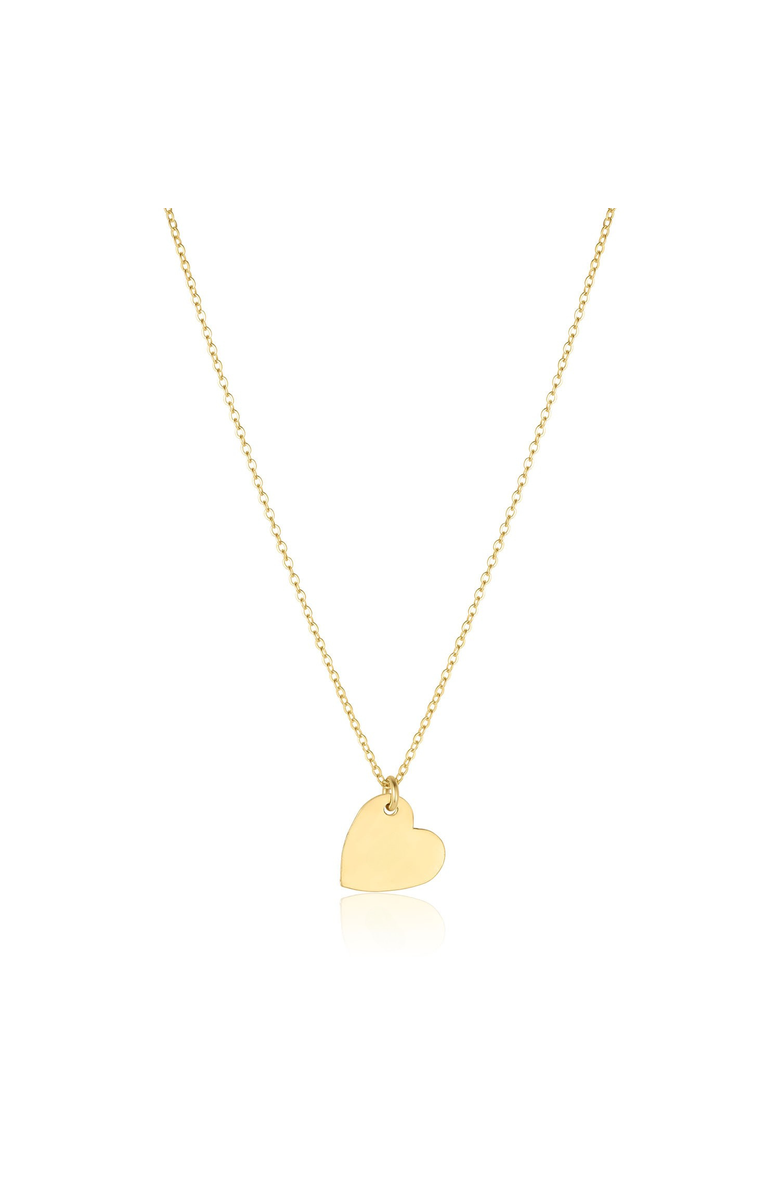 Set & Stones Sophia Heart Necklace, Main, color, Gold