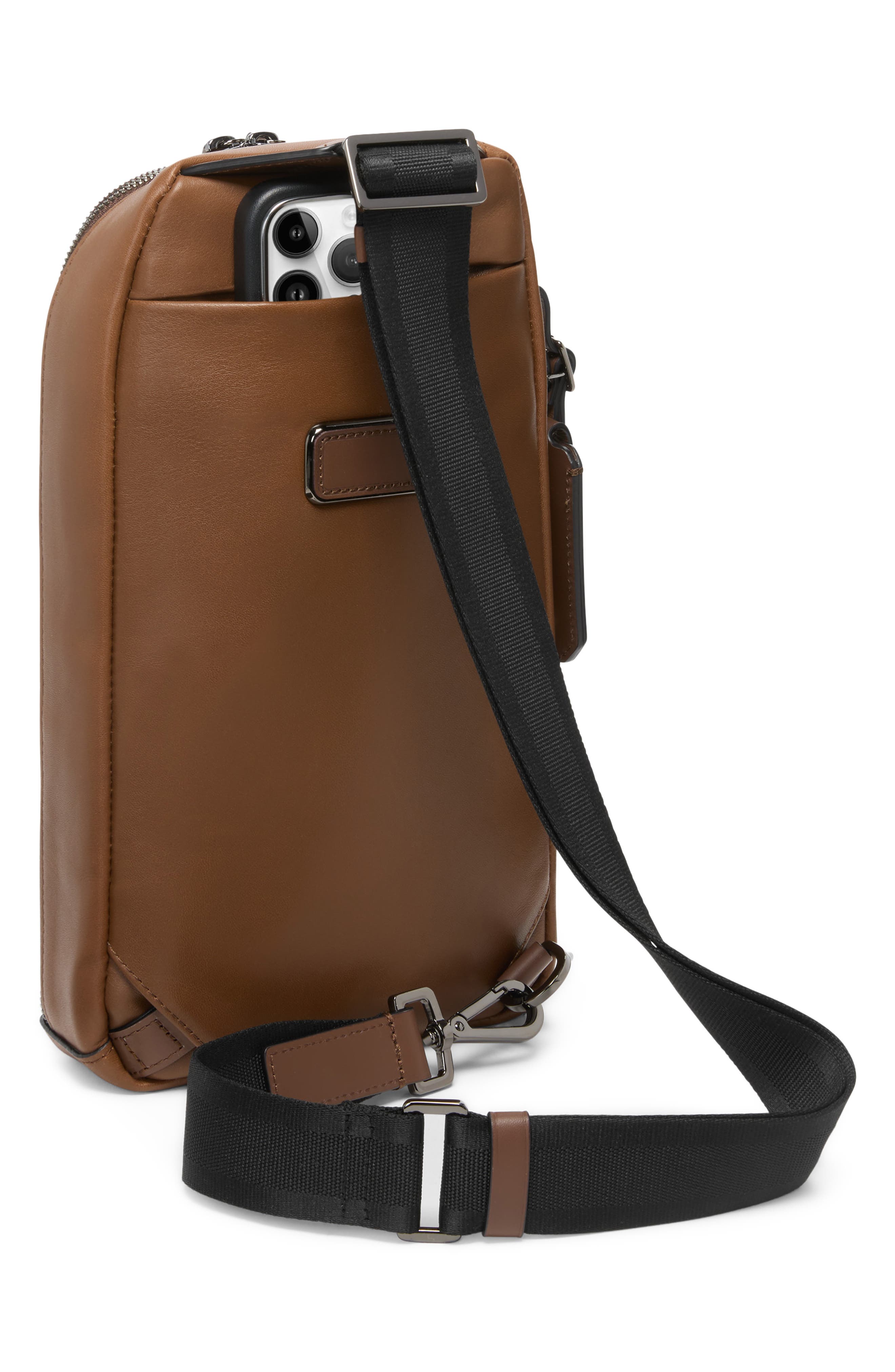 Harrison Gregory Sling Pack, Alternate, color, COGNAC BOMBE