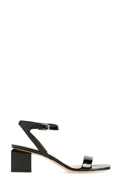 Agl Attilio Giusti Leombruni Women's Angie Ankle Strap Heeled Sandals In Nero-nero
