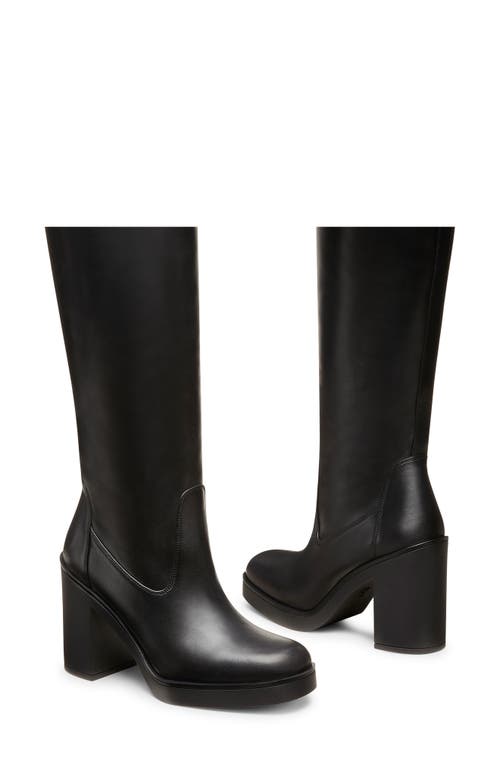 Stuart Weitzman Bethenny 80 Knee High Boot In Black