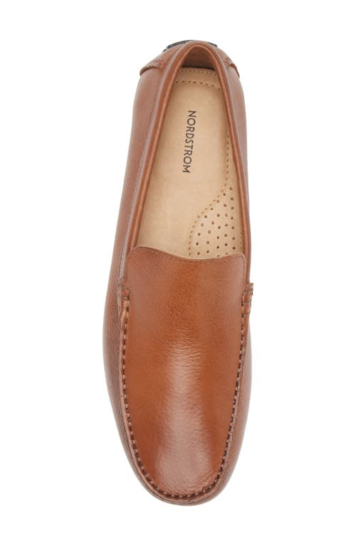 Nordstrom Pierson Venetian Driving Loafer In Brown