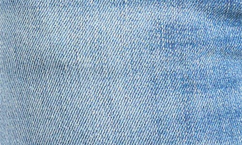 Re/done Slim Straight Crop Jeans In Blasted