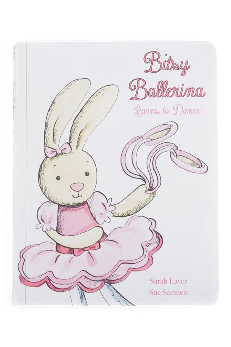 'Bitsy Ballerina Learns to Dance' Book, Main, color, IVORY/ PINK