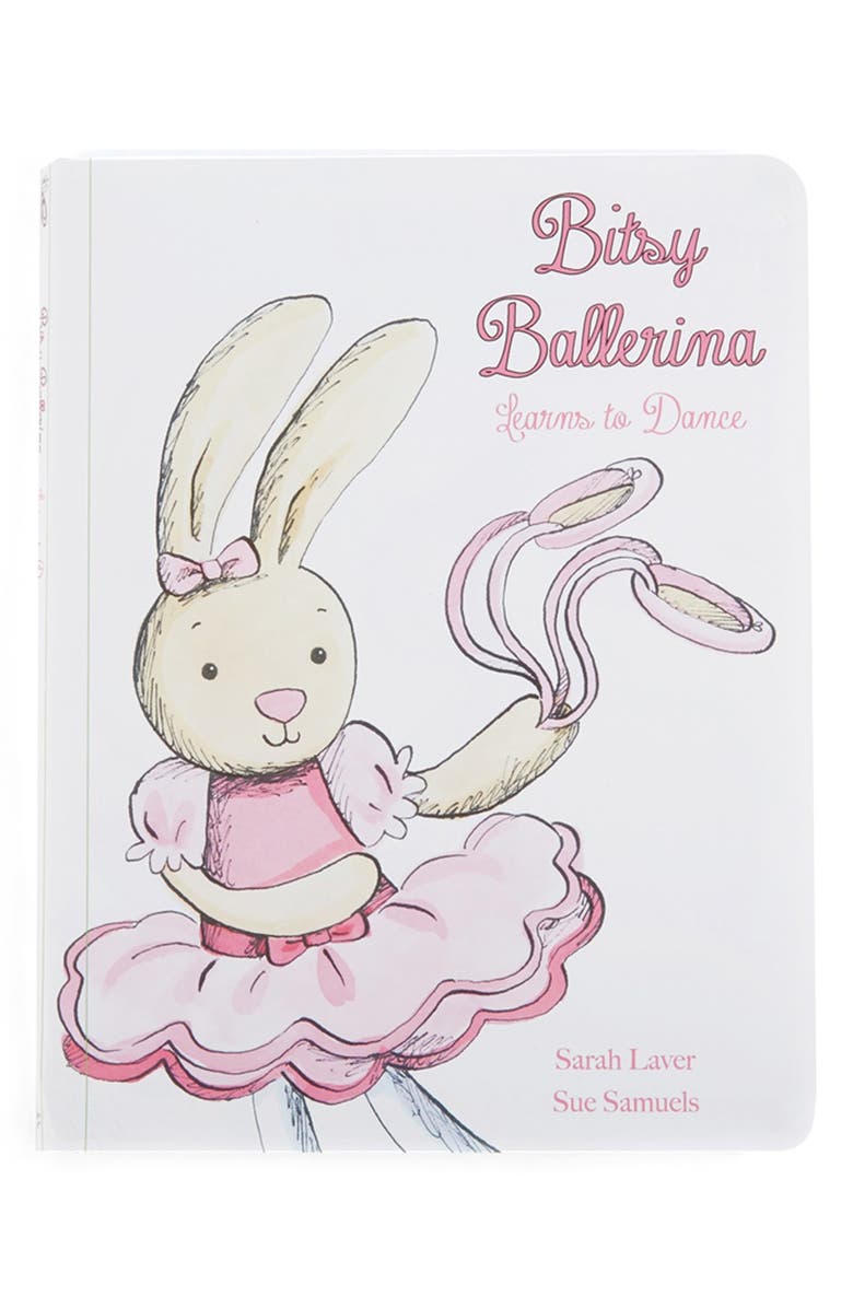 Jellycat 'Bitsy Ballerina Learns to Dance' Book, Main, color,