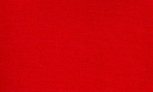 Liverpool Los Angeles Crop Wide Leg Sweatpants In Red