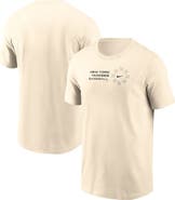 Nike Men's Nike Natural New York Yankees Pinwheel Lockup T-Shirt