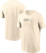 Nike Men's Nike Natural New York Yankees Pinwheel Lockup T-Shirt