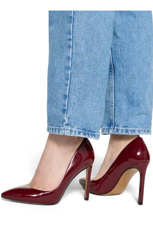 Aldo Lala Pointed Toe Pump In Red