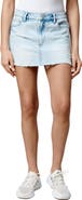 BLANKNYC Cutoff Denim Miniskirt