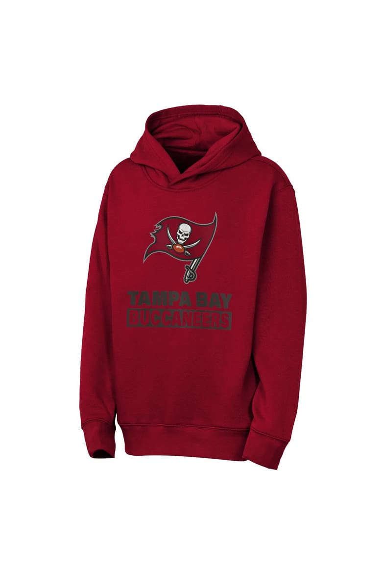 Youth Outerstuff  Red Tampa Bay Buccaneers Back to Basics Hoodie, Alternate, color, Red