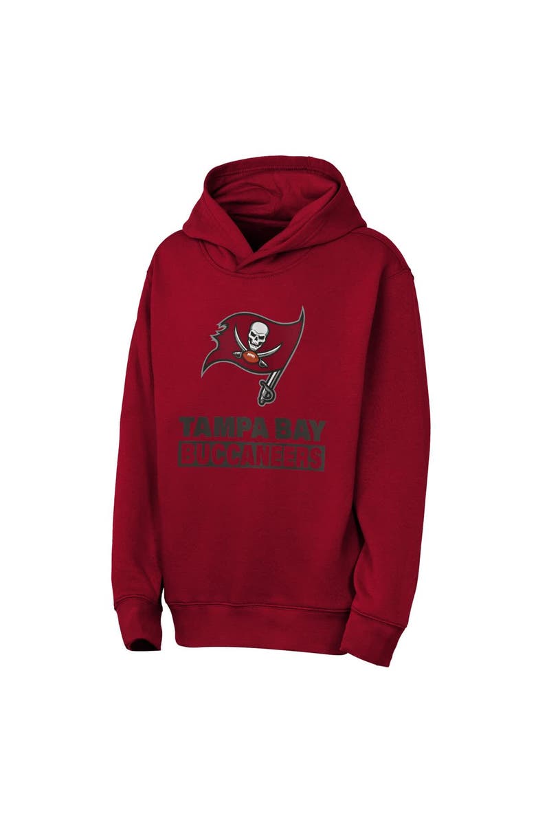 Outerstuff Youth Outerstuff Red Tampa Bay Buccaneers Back to Basics Hoodie, Alternate, color, Red