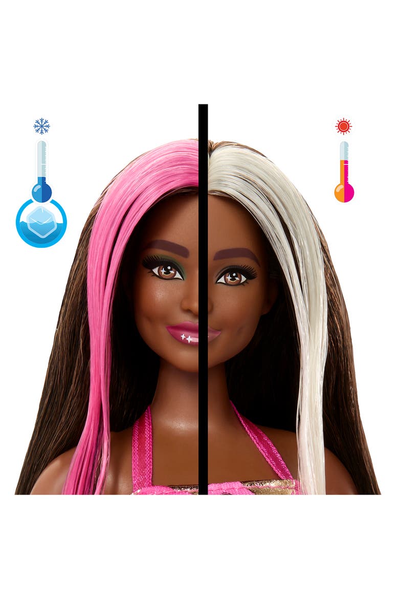 Party Unboxed Pet Birthday Series Doll & Accessories with 10 Surprises, Alternate, color, PINK