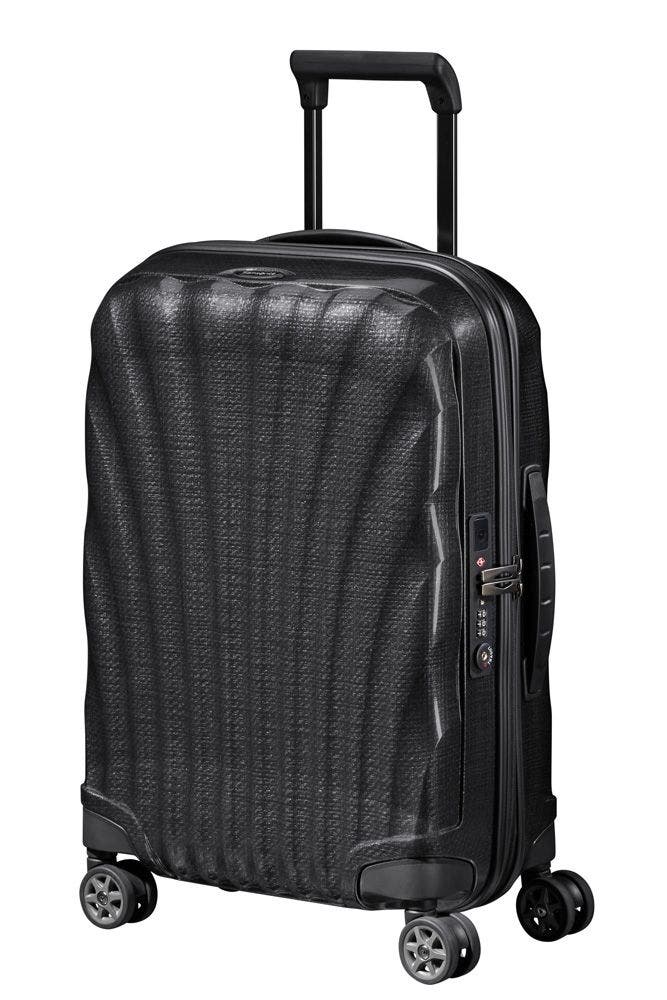 Samsonite C-LITE Hardside Carry-On Spinner Luggage, Main, color, Black