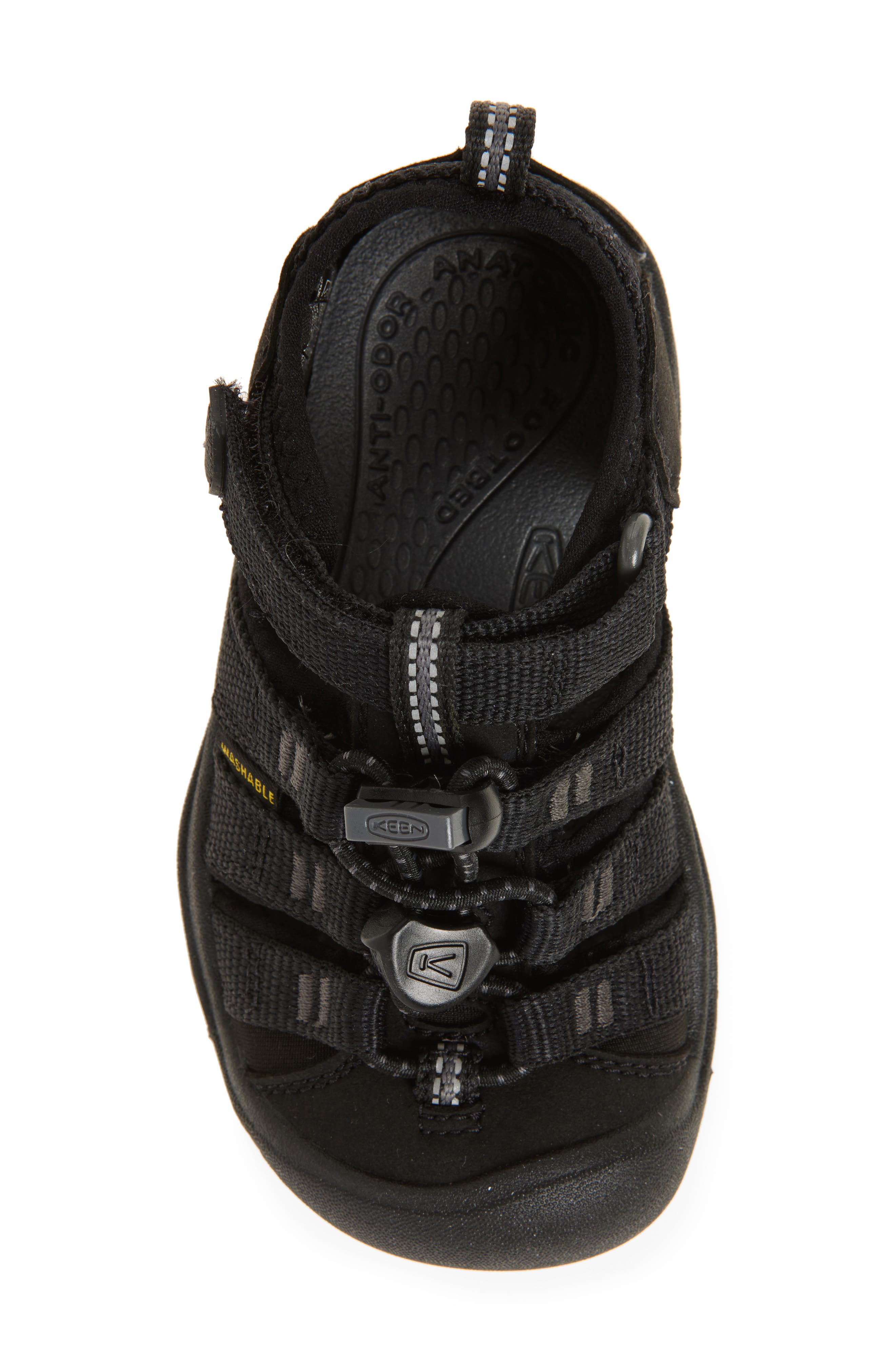 KEEN Kids' Newport H2 Sandal, Alternate, color, Black/ Keen Yellow