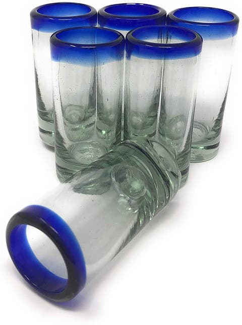 Rim Tequila Shot Glasses - Set of 6