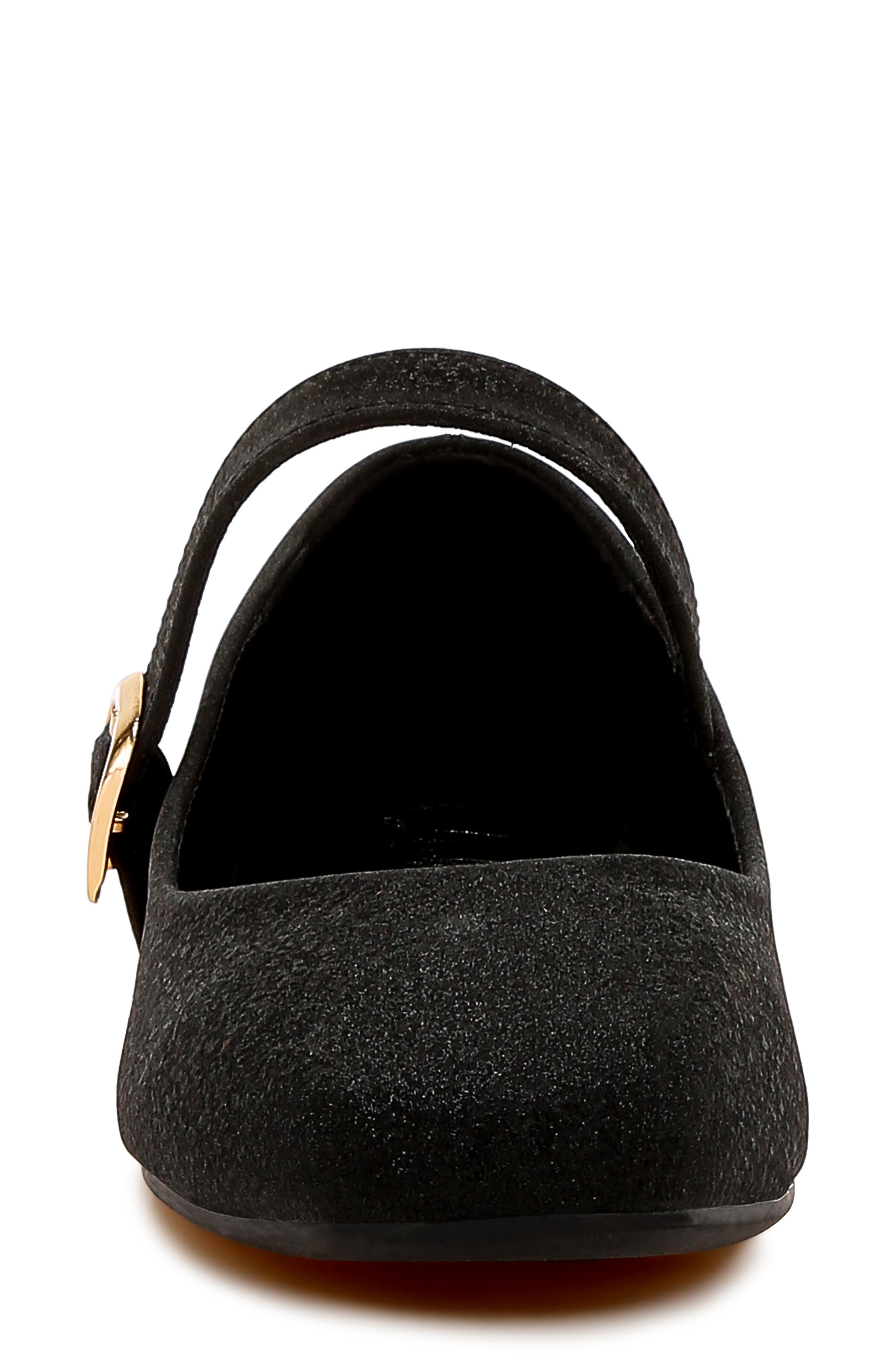 LONDON RAG Herma Mary Jane Flat, Alternate, color, Black