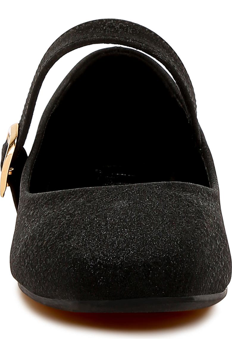 LONDON RAG Herma Mary Jane Flat, Alternate, color, Black