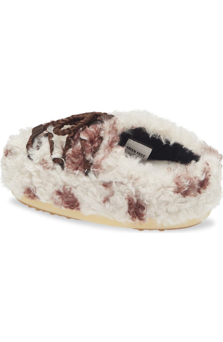 Moon Boot<sup>®</sup> EVX Curly Water Repellent Mule, Alternate, color, Cow