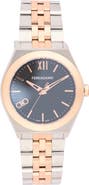 FERRAGAMO Vega Bracelet Watch, 40mm