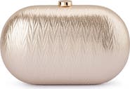 Olga Berg Izza Oval Frame Clutch