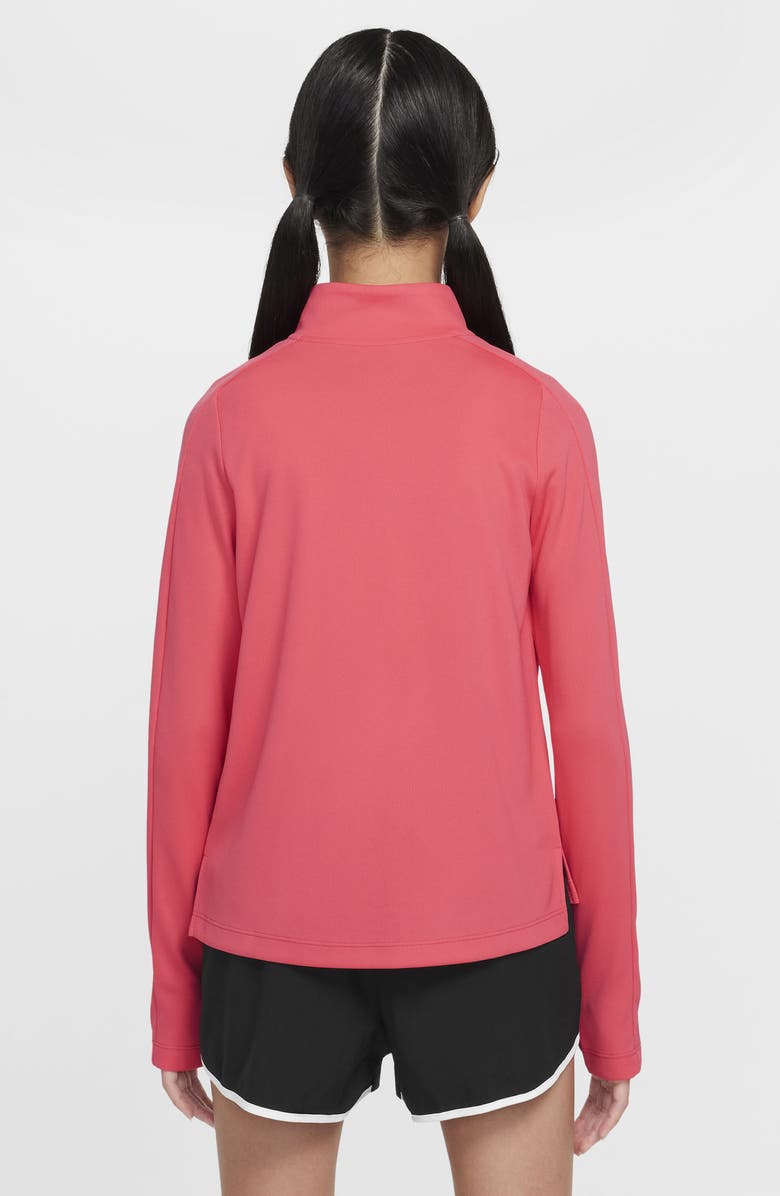 Nike Kids' Dri-FIT Half Zip Pullover, Alternate, color, Aster Pink/ White