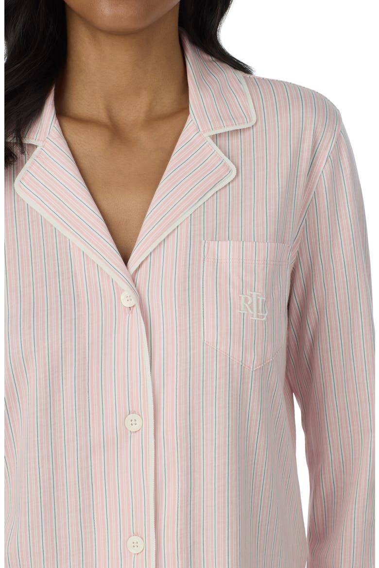 Print Pajamas, Alternate, color, PINK STRIPE