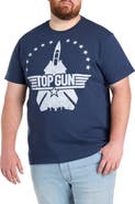 True Nation by DXL Big & Tall Top Gun Graphic Tee