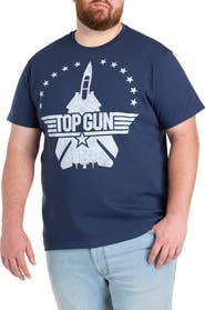 True Nation by DXL Big & Tall Top Gun Graphic Tee