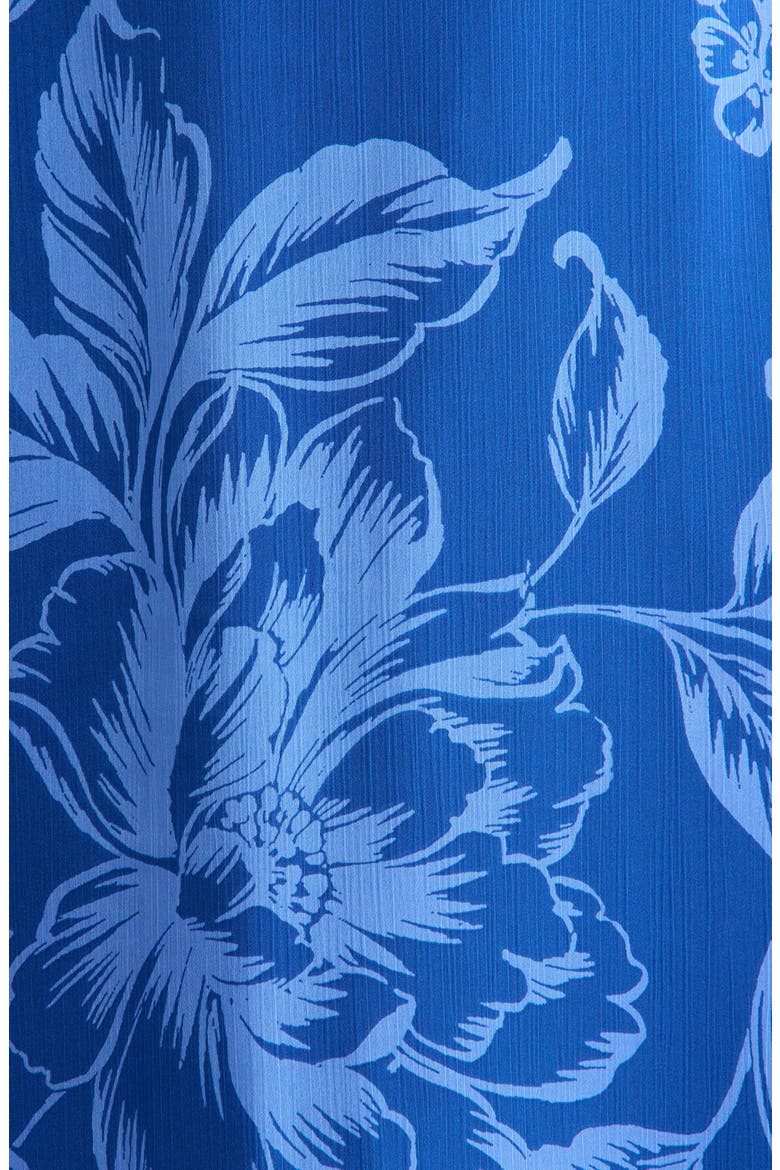 Ciara Floral Print Dress, Alternate, color, NAVY-BLUES