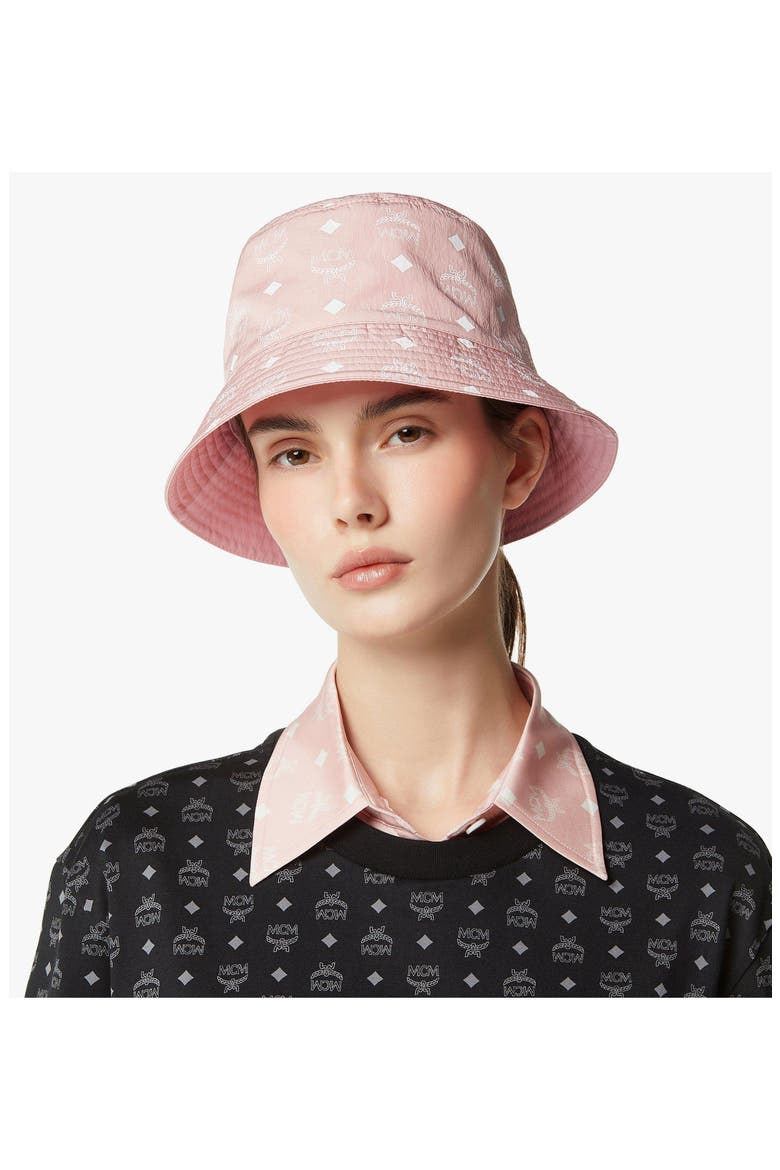Reversible Bucket Hat, Alternate, color, Soft Pink