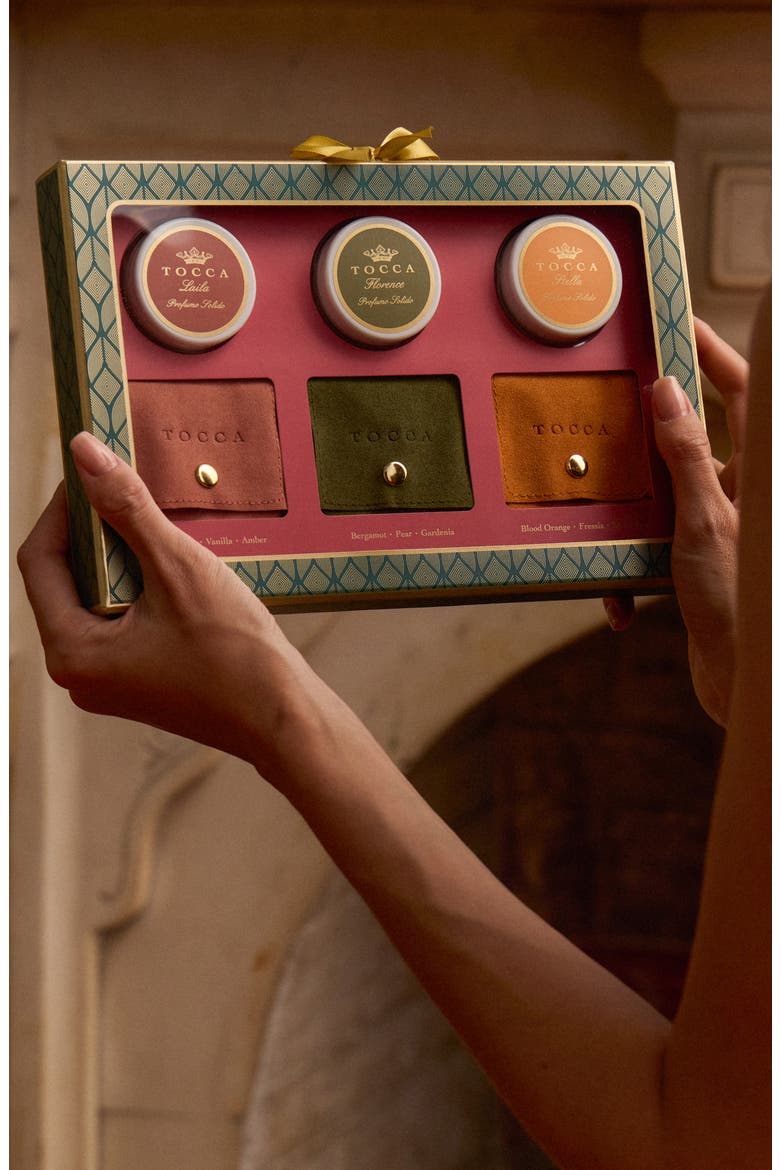 Solid Perfume Gift Set, Alternate, color, DARK GREEN