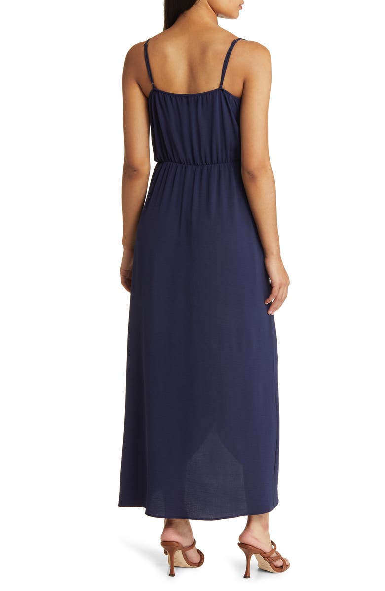 Fraiche by J Cami Elastic Waist Maxi Dress, Alternate, color, 