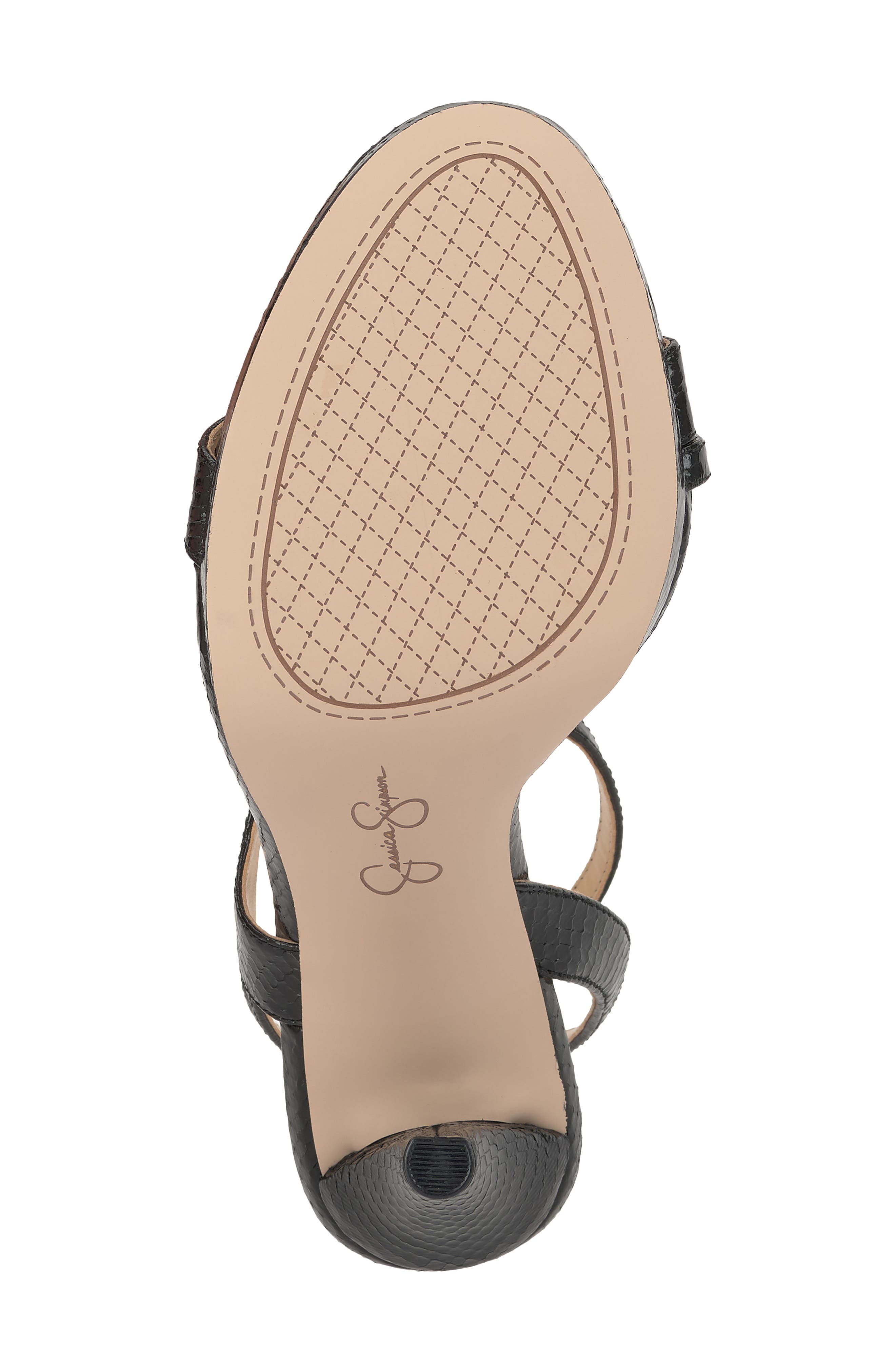 Jessica Simpson Dixia Sandal, Alternate, color, Black