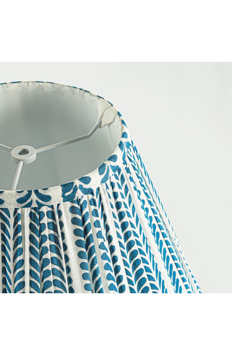 Mela Artisans Flourish Handblocked Lampshade, Alternate, color, 