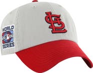 '47 Men's '47 Gray/Red St. Louis Cardinals Sure Shot Classic Franchise Fitted Hat